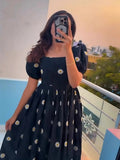 Kudbi's Sunfest Cotton Frock Style.