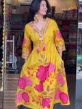 Fommi Heavy Fancy gown set with Dupatta
