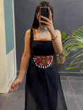 Noor-e-Navratri – Black Beauty Kurti. ( only kurti )