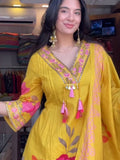 Fommi Heavy Fancy gown set with Dupatta