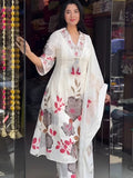 Fommi Heavy Fancy gown set with Dupatta