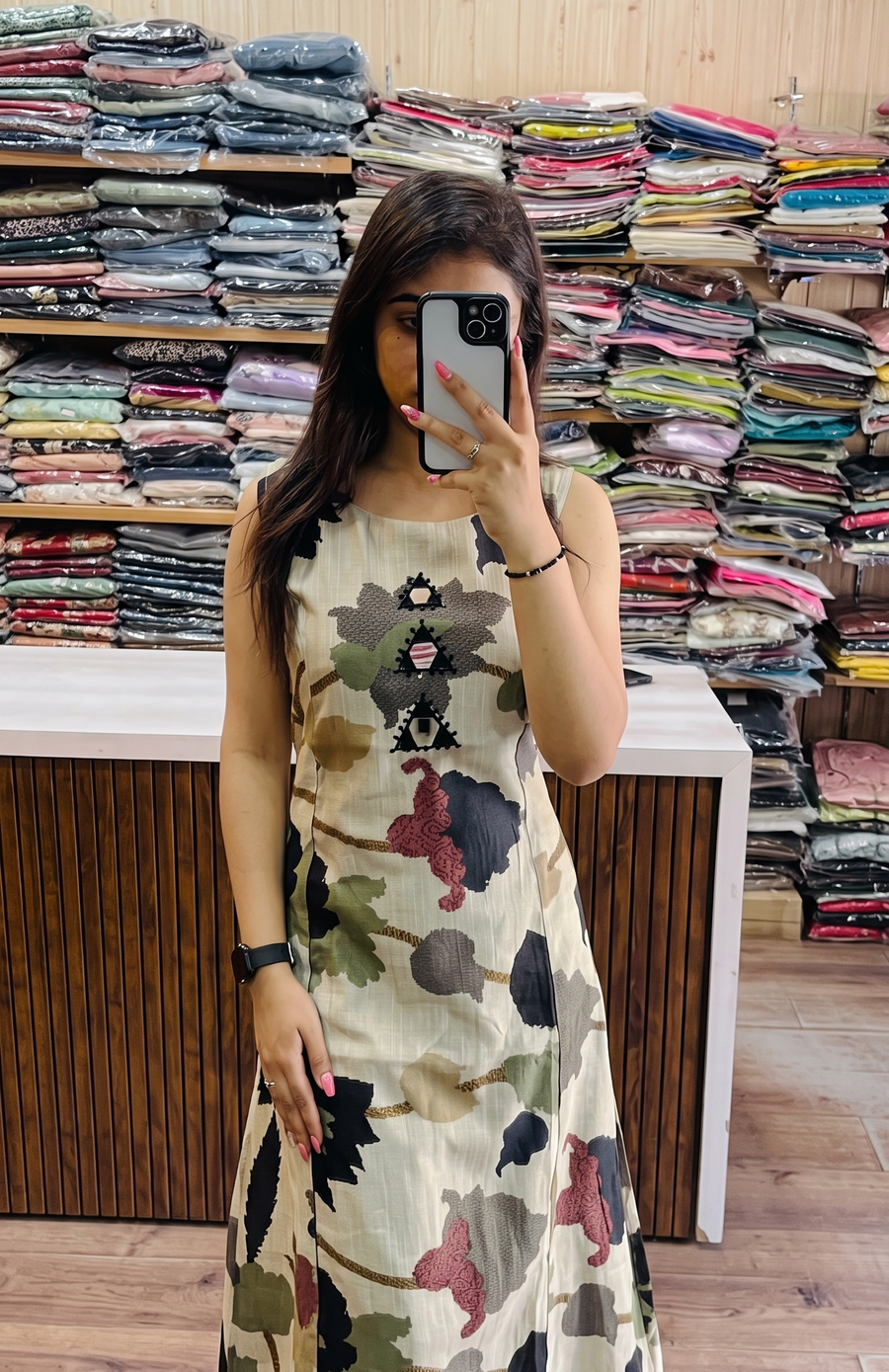 Fila fancy Kalamkari kurta set for women