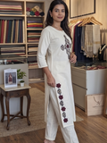 Hexa Pure Khadi Cotton Patchwork kurta set