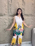 Trendy Floral Printed Kurta Set for Women - Urban Garden Design
