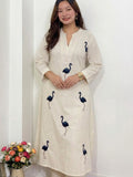 Flamingo Pure Khadi cotton coords set