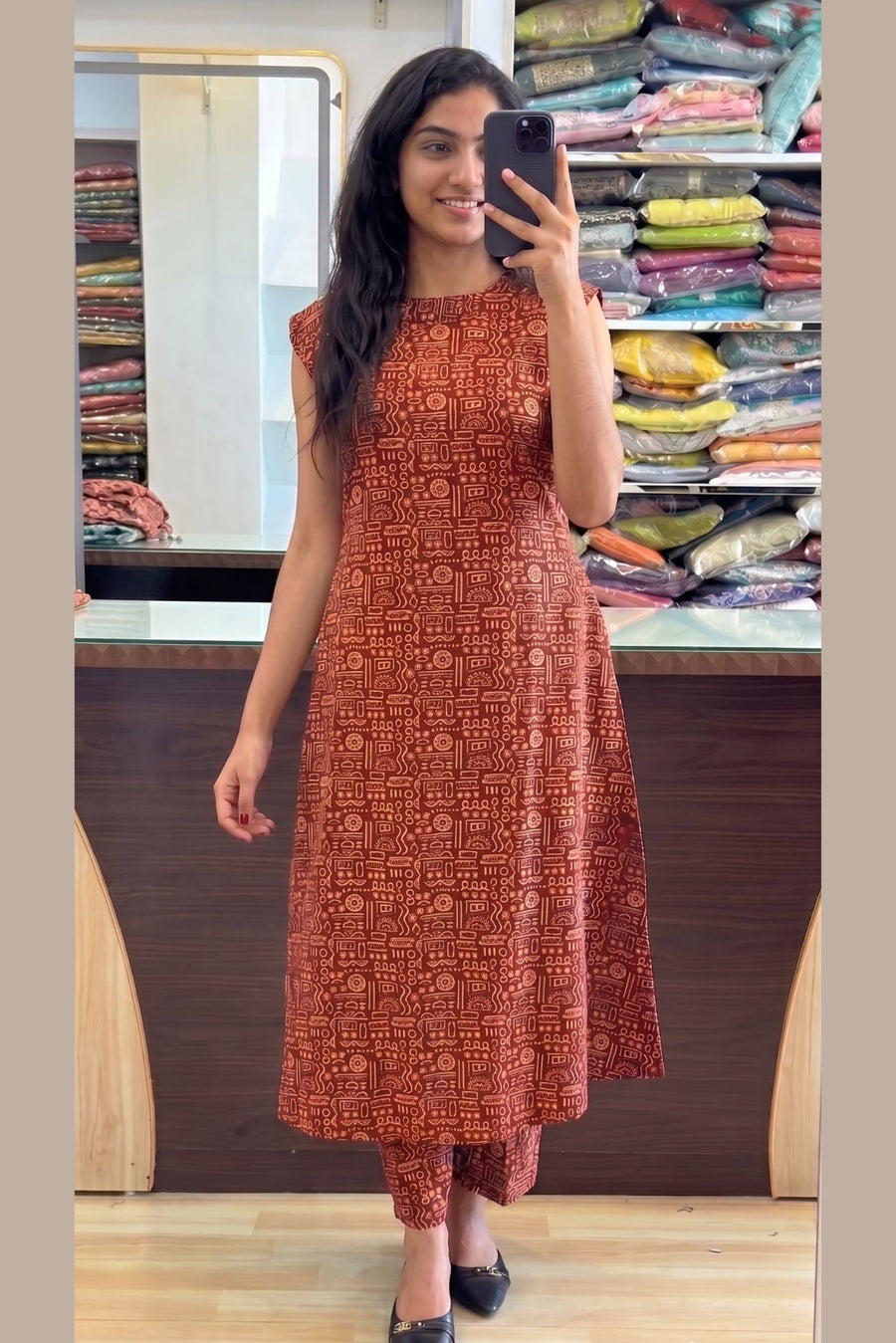 Kessi fancy Kalamkari kurta set for women