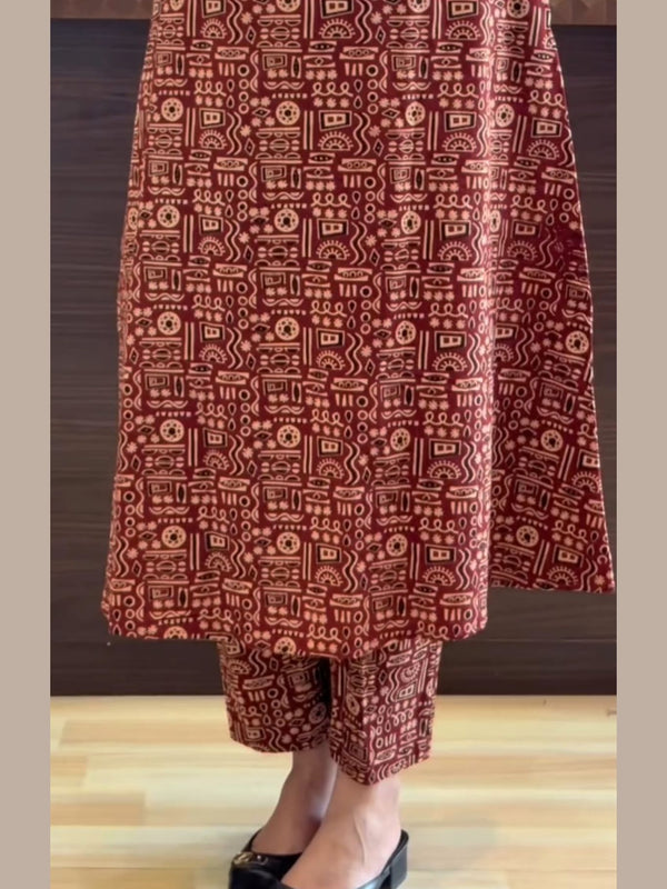 Kessi fancy Kalamkari kurta set for women