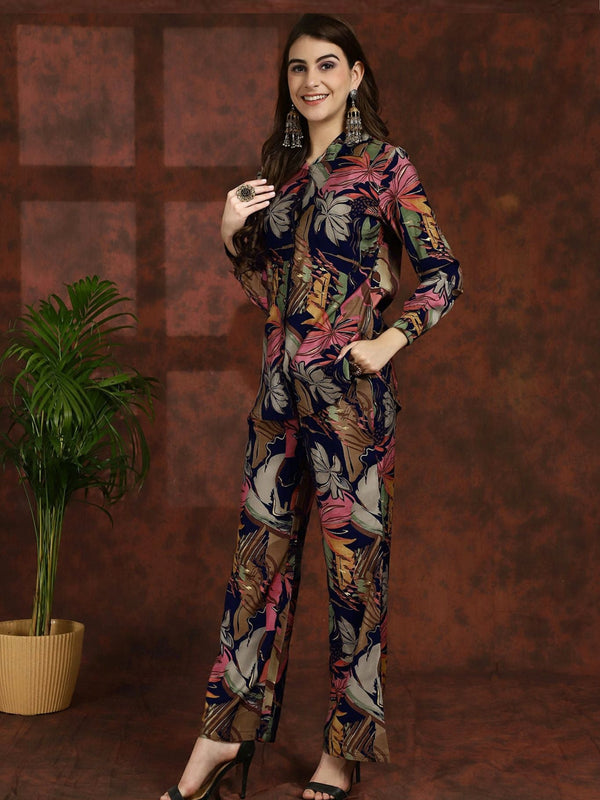 Alisha Floral Print Primium Co-ords Set.