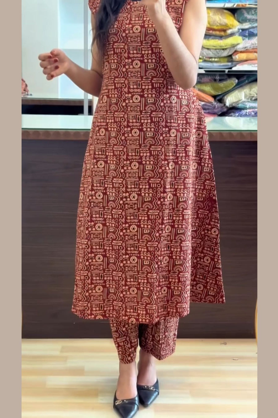 Kessi fancy Kalamkari kurta set for women