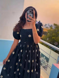 Kudbi's Sunfest Cotton Frock Style.