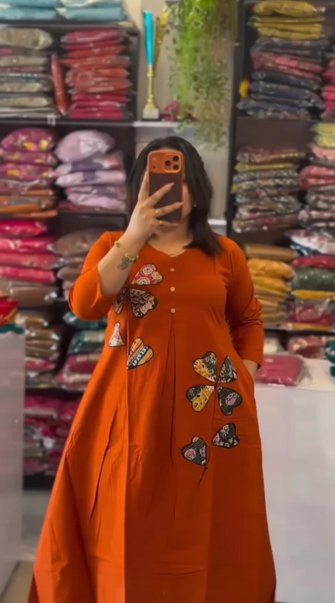 Kudbi's Love-Leaf Cotton Co-ords Set