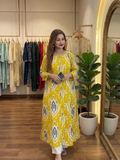 Bloom Cotton Kurta set by Designer