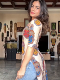 Kathak Motif Kurti for women (Only Kurti)