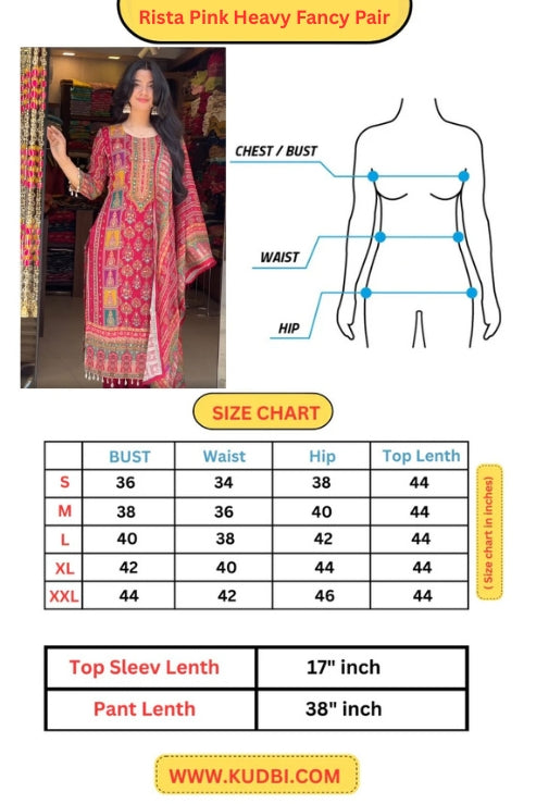 Rishta heavy Pakistani Suit Set & Dupatta.