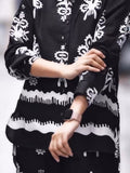 Tribal Wave Shirt Style Cotton Co-ords Set
