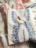 Wati Fancy Aari Embroidery Kora Cotton Grey Suit