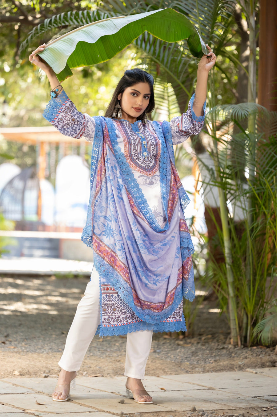 Sakeena Heavy Fancy Pair with Dupatta set.