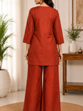 Elegant Floral Embroidered Kurta Set for Women
