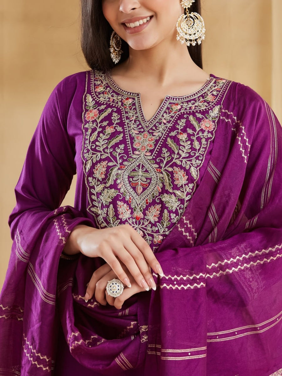 The House of Royal Ethnic kurta set with duptta