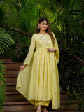 Elegant Anarkali Kurta Set with Dupatta