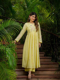 Elegant Anarkali Kurta Set with Dupatta