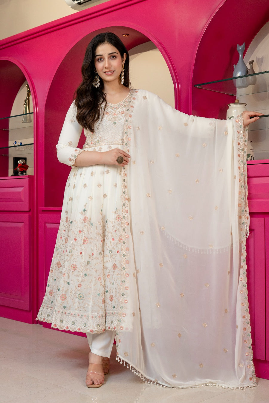 Luxury Brand StylePremium Designer Kurtis with Dupatta