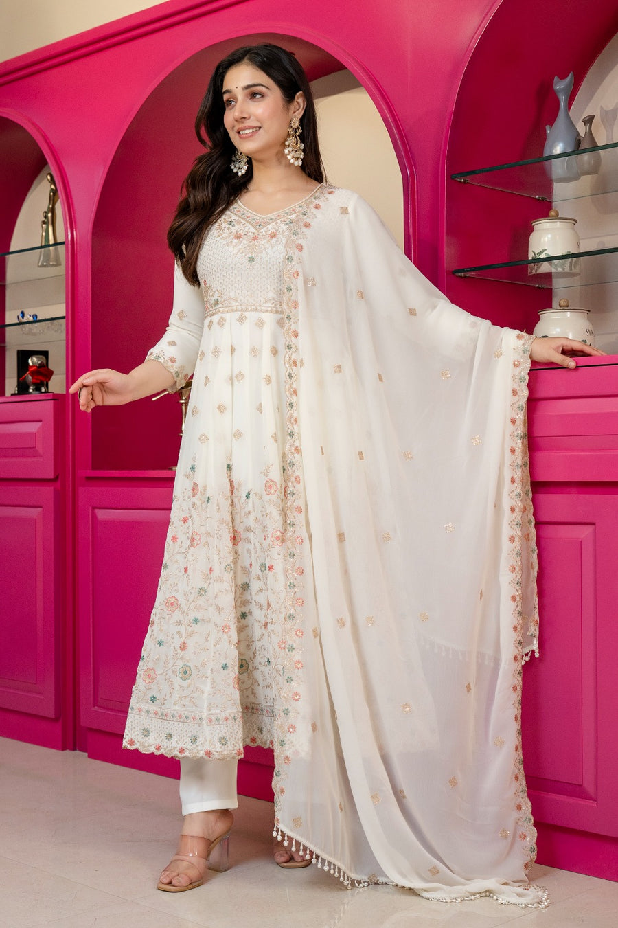 Luxury Brand StylePremium Designer Kurtis with Dupatta