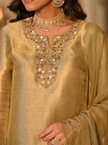 Kanjivaram Style Woven Kurta Set with Matching Dupatta