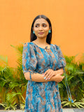 Kudbi Naytra Floral Stylish Print Gown For Women.