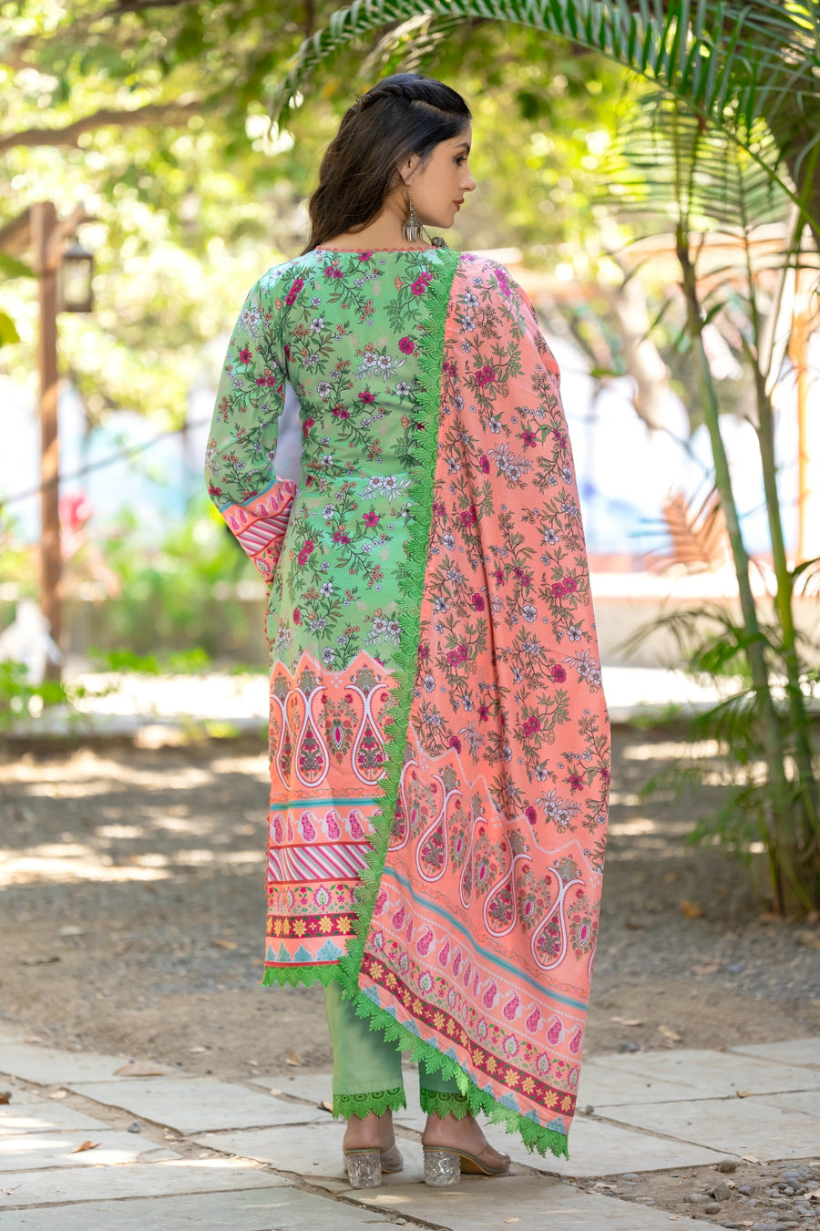Sakeena Heavy Fancy Pair with Dupatta set.
