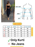 Noor-e-Navratri – Black Beauty Kurti. ( only kurti )