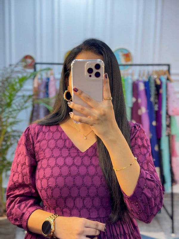 Kudbi's Hakoba Fancy Frock Style.