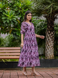 Kudbi Jiyaa Stylish Print Gown For Women.
