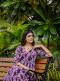 Kudbi Jiyaa Stylish Print Gown For Women.