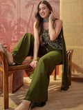 Nikki Designer Kurti with Palazzo & Dupatta