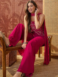 Nikki Designer Kurti with Palazzo & Dupatta